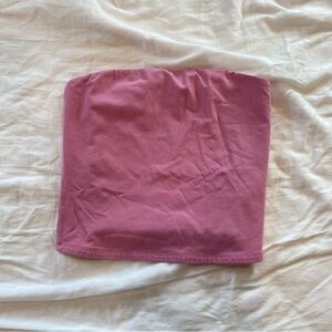 GARAGE pink tube top